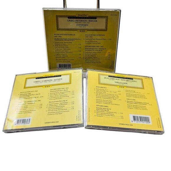 Scandinavian Masterpieces - 3-Disc CD Music Box Set, Grand Gala Germany - Picture 5 of 11